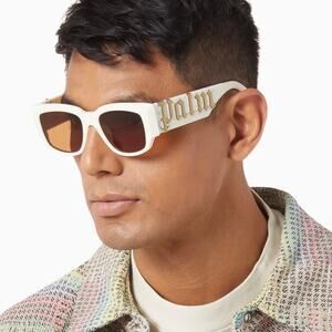 New, PALM ANGELS Laguna Sunglasses PERI015 0160 Authentic